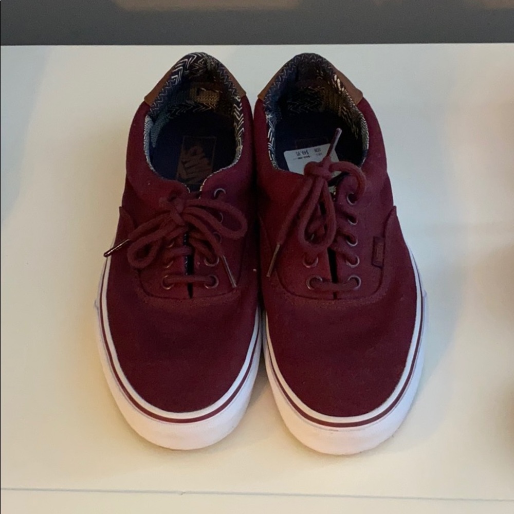 Vans maroon